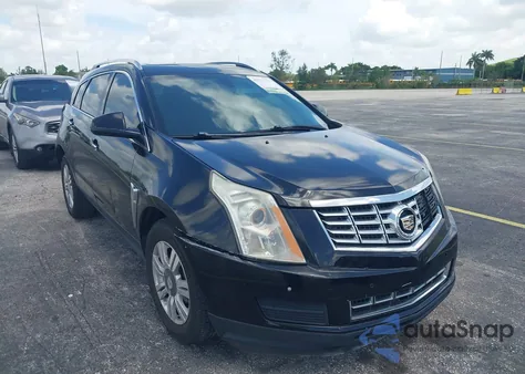 2014 Cadillac Srx Luxury Collection z USA, uszkodzony, nr VIN 3GYFNBE33ES587444
